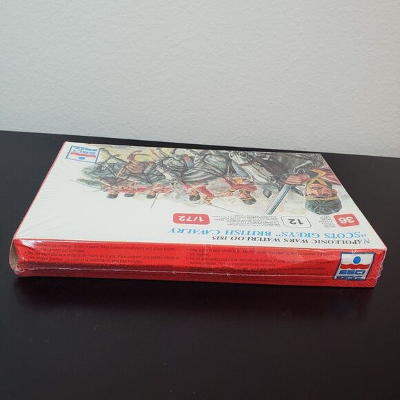 Esci Ertl 1/72 "Scots Greys" British Cavalry Waterloo 1815 Napoleonic Wars #217 - Picture 7 of 9